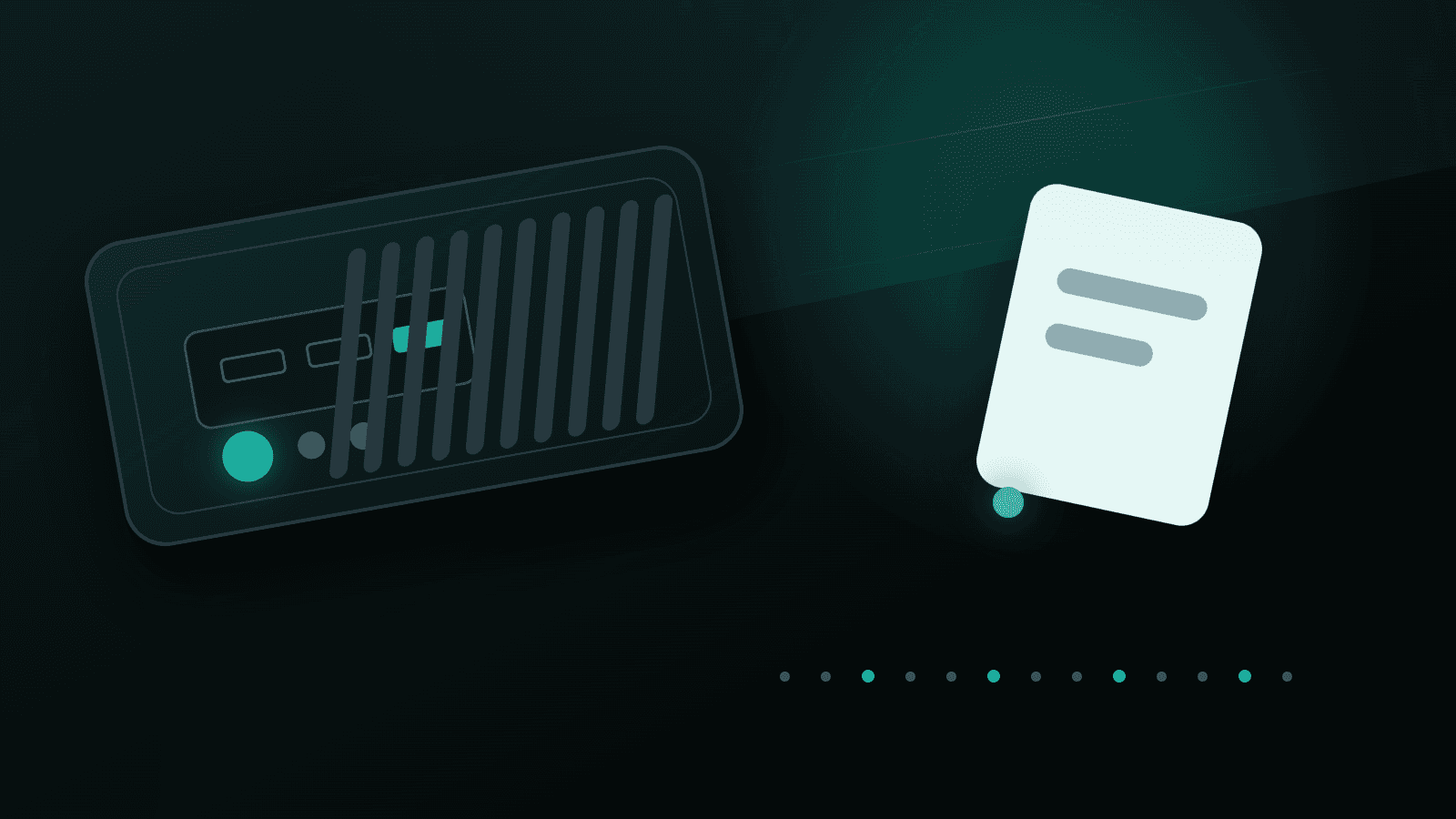 Freyarc AegisMind product render，深色照護 gateway concept